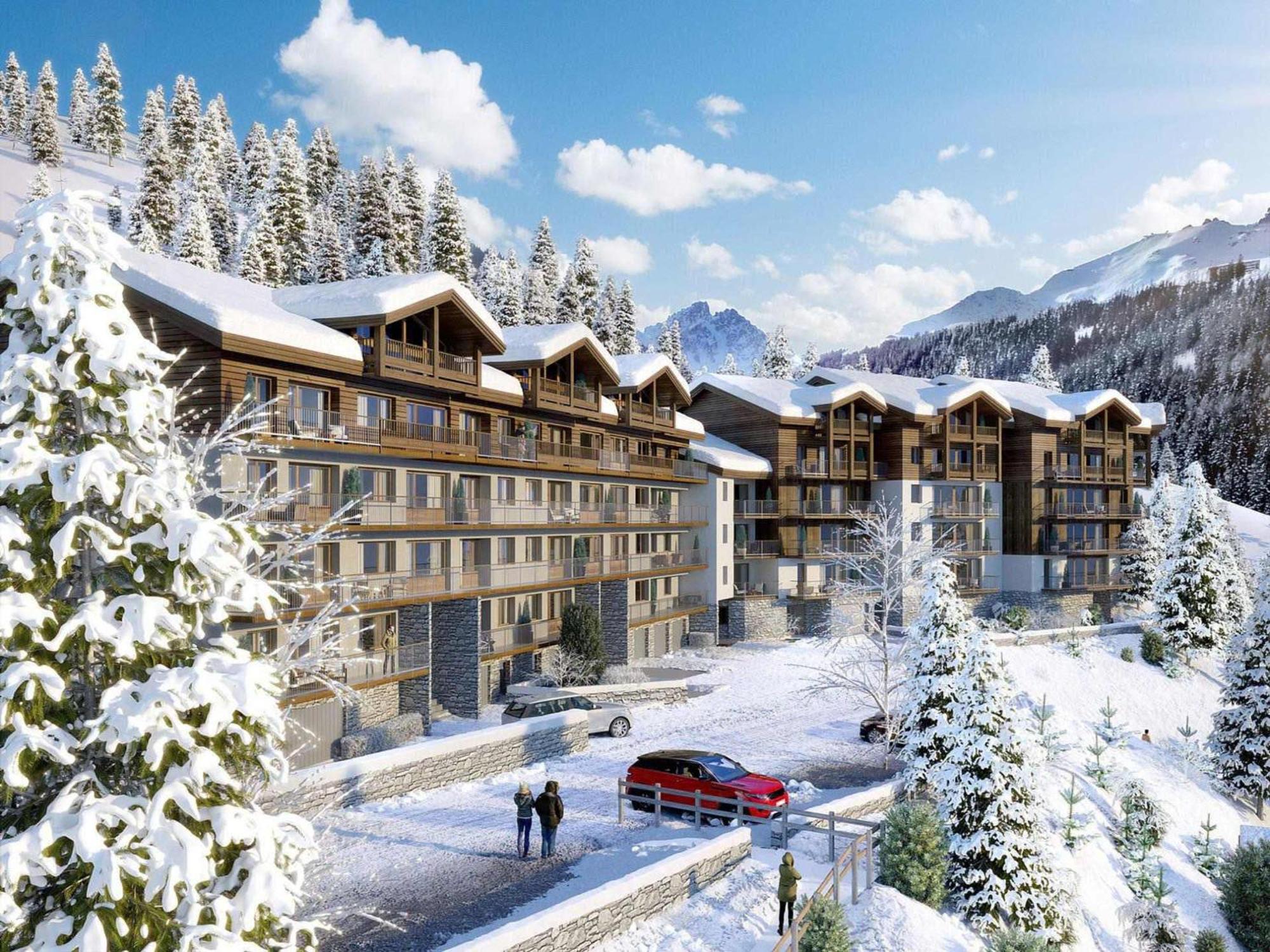 Appartement Haut Standing Pres Des Pistes Avec Parking, Wifi - Fr-1-563-128 Courchevel Exterior photo